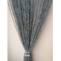 Шторы нити Спираль №207 графит 300*280 см