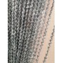 Шторы нити Спираль №07 серая 300*280 см