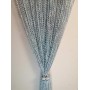Шторы нити Спираль №07 серая 300*280 см